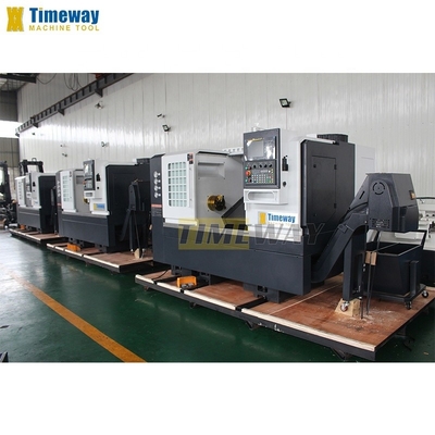 7.5 kw puissance du moteur principal à haute précision à plat incliné tour CNC pour l'industrie