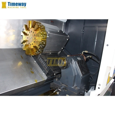 7.5 kw puissance du moteur principal à haute précision à plat incliné tour CNC pour l'industrie