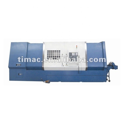 FANUC à double fuseau à lit incliné tour CNC AK-25 avec 12 postes d'outillage