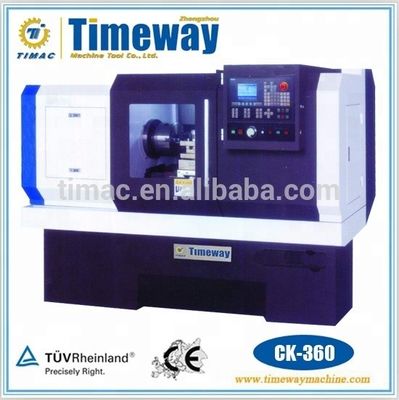 Machine à tourner à commande numérique horizontale pour la fabrication à grande échelle