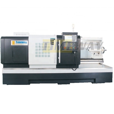 Machine à tour CNC à fente à fente de précision de 82 mm avec type de lit plat multifonctionnel