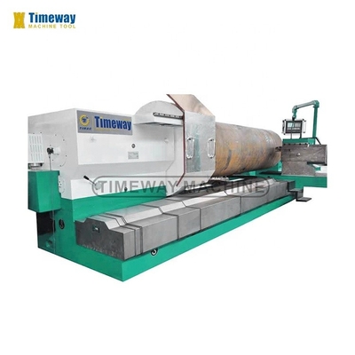 7000mm Max. Longueur tournée 40Ton Charge CNC lourd rouleau horizontal tourner tour machine