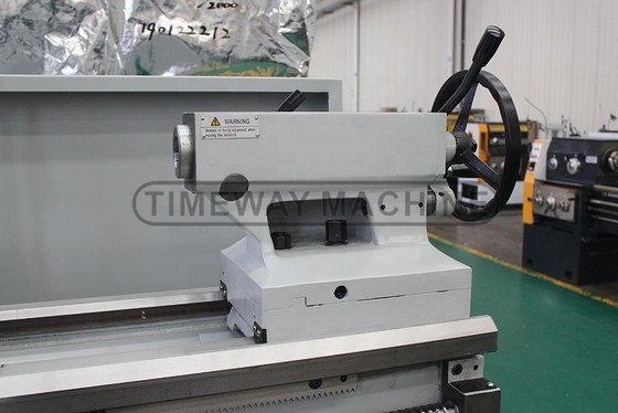 2500 N.m couple de coupe haute précision espace horizontal lit tour machine vitesse d'alimentation rapide