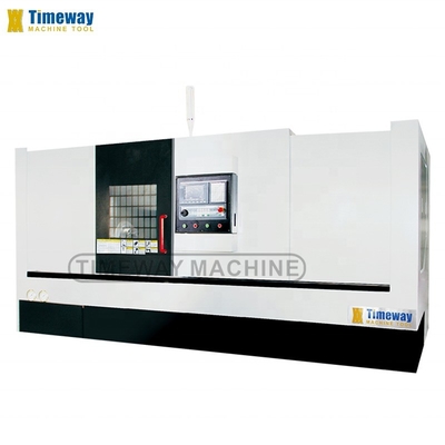 400 Trajet croisé Lit incliné Machine de tour CNC CK-63 pour la tension requise par le client