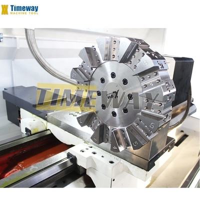 2630x1400x1550mm Tour CNC à lit plat de haute précision avec 4 postes d'outillage