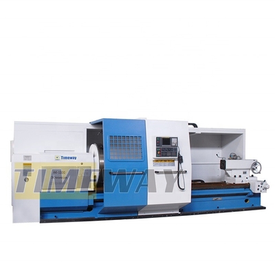 Fabrication flexible de tours horizontaux de haute précision pour le tournage CNC lourd