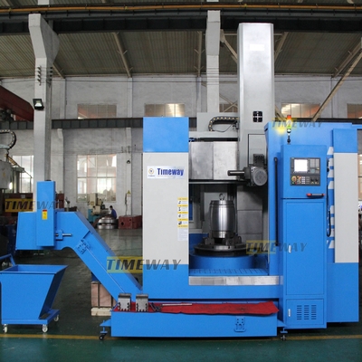 Machine à tour vertical CNC à rails rectangulaires avec 2 axes et garantie après-vente