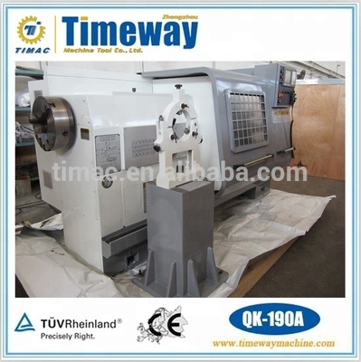 QK-190A CNC Pays de l'huile Le tour à usine lourde Capacité d'usinage et poids de pièce de 1500 kg