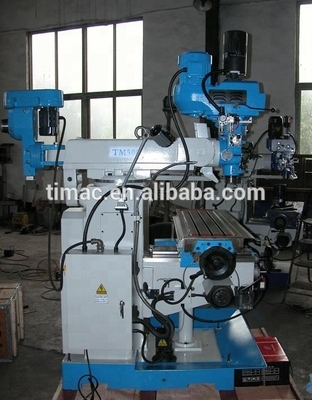 3 axes TIMEWAY H/V Tête de moulin Tourelle de fraisage machine TM500 avec tension personnalisable