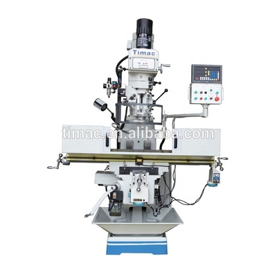 Machine de fraisage à tourelle verticale à tension M250 personnalisée avec une puissance de moteur à broche de 2,25 kW