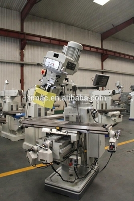 Machine de fraisage à tourelle verticale à tension M250 personnalisée avec une puissance de moteur à broche de 2,25 kW