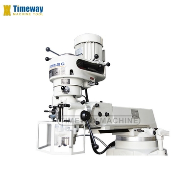 3.75kW moteur à broche puissance tourelle verticale Miller tête pivotante fraiseuse pour votre