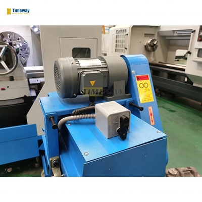 600 mm largeur du lit 255 mm 280 mm broche à broche CNC tuyau filetage tour pour pays pétrolier