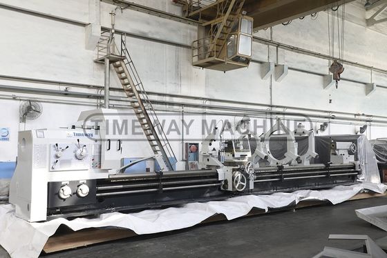 Largeur de 970 mm Tour manuel horizontal de haute précision lourd avec une largeur de lit de 1 et 970 mm