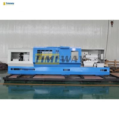 Machine de tournage à tour CNC à 2 axes horizontale à lit plat pour le tournage de haute précision