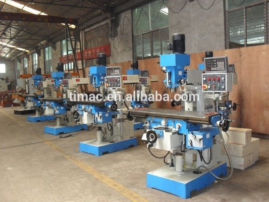 600/300/280mm Table Travel Conventionnel fraisage machine de forage pour le forage polyvalent