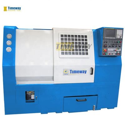 Le tour CNC à haute précision à plat horizontal incliné avec un design parfait de professionnel