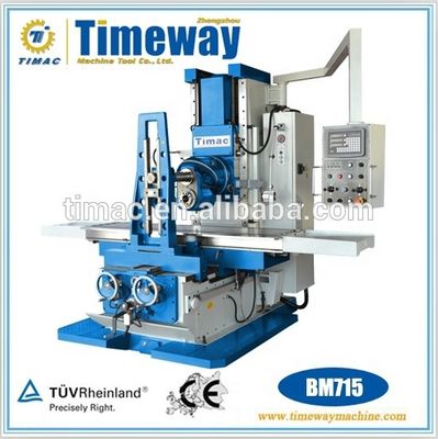 Machine de fraisage verticale de type lit de 7300 kg de poids pour des performances d'usinage lourdes