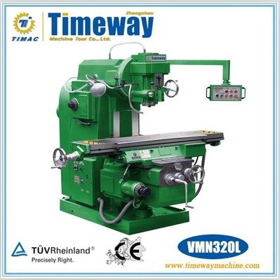 Machine de fraisage verticale à genou à haute productivité avec dimensions 2522x2265x2432mm