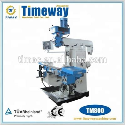 Machine de fraisage à tourelle horizontale et verticale TM800 Timeway pour la construction durable