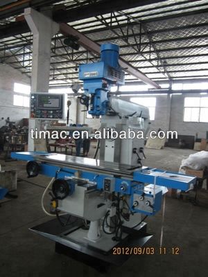 Machine de fraisage à tourelle horizontale et verticale TM800 Timeway pour la construction durable