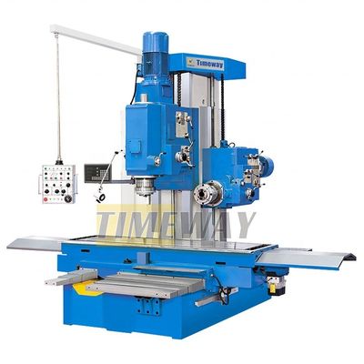 2400 mm x 650 mm Taille de la table de travail Machine de perçage et de fraisage de type lit avec seule broche