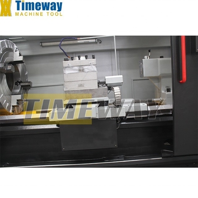 Machine à tourner à l'huile CNC avec fente à broche de 440 mm et système de contrôle SIEMENS