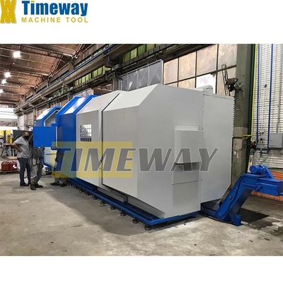 Machine à tour CNC horizontale de grande taille idéale pour les travaux lourds et de précision