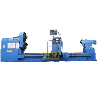 Tour CNC géant à 2 axes lourds AK-2000/5000 avec système CNC FANUC