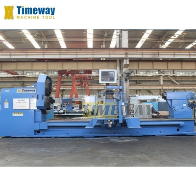 Tour CNC géant à 2 axes lourds AK-2000/5000 avec système CNC FANUC