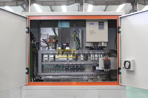 Centre d'usinage de fils de tuyaux de tour à huile CNC de la série QK-255F avec déplacement d'axe X de 420 mm