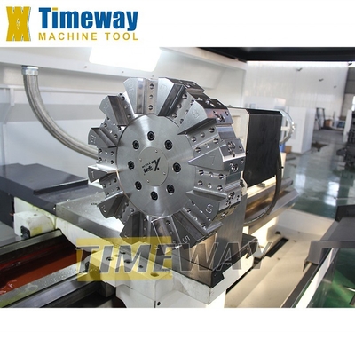 Le tour horizontal de haute précision CK500 est une machine à tour CNC à lit plat pour le métal