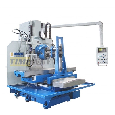 670 mm Trajet croisé Y-axe Machine de fraisage de type lit métallique BM715 pour la production industrielle
