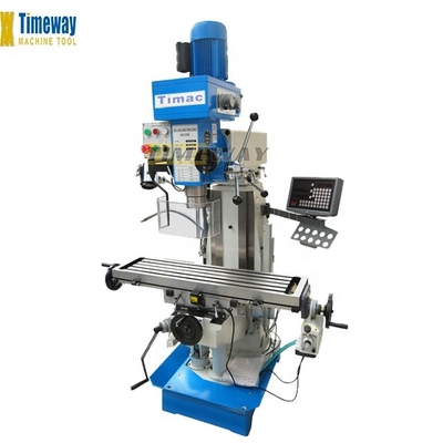 Machine de forage de fraisage universel ISO40 Spindle Taper et 600/260/300mm Voyage de table