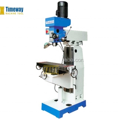 Machine de forage de fraisage universel ISO40 Spindle Taper et 600/260/300mm Voyage de table