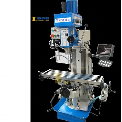 Machine de forage de fraisage universel ISO40 Spindle Taper et 600/260/300mm Voyage de table