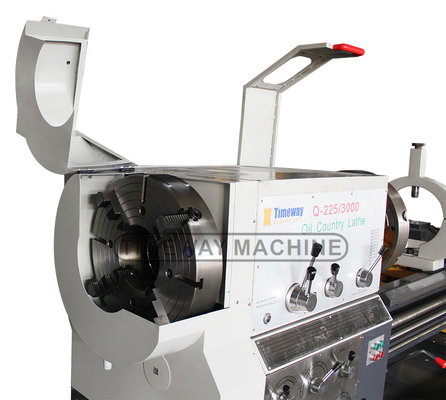 11kW puissance du moteur à broche Q-200 machine à tour à fil de tuyau pour diverses applications