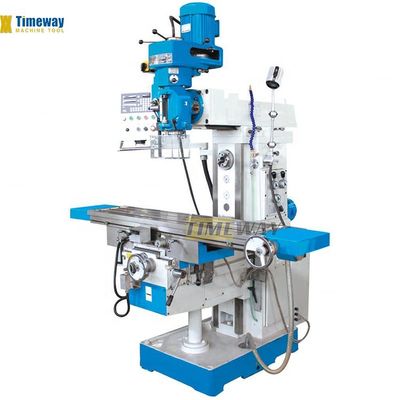 Machine de fraisage à tourelle verticale de haute performance avec une taille de table de 320x1600 mm