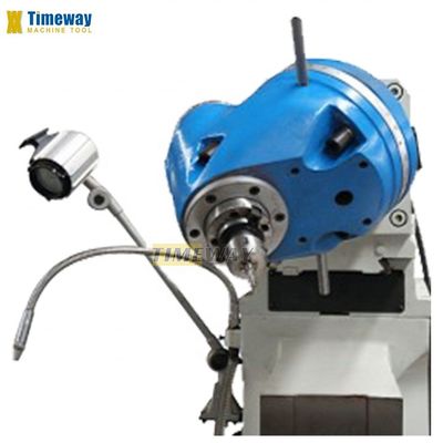 Machine de fraisage universelle de type genou à tête pivotante pour le travail des métaux ± 360° Angle de la table de travail