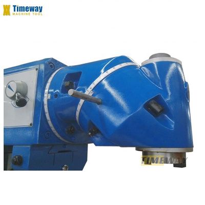 Machine de fraisage universelle de type genou à tête pivotante pour le travail des métaux ± 360° Angle de la table de travail