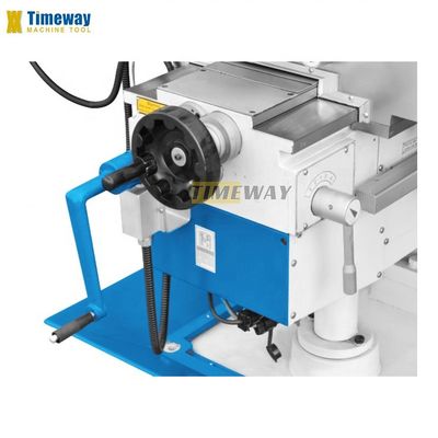 Machine de fraisage universelle de type genou à tête pivotante pour le travail des métaux ± 360° Angle de la table de travail