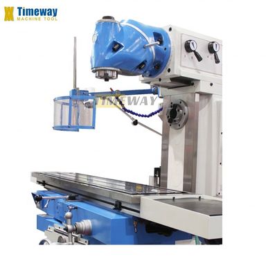 Machine de fraisage universelle de type genou 2220x1660x2020 Modèle et tourelle à tête pivotante