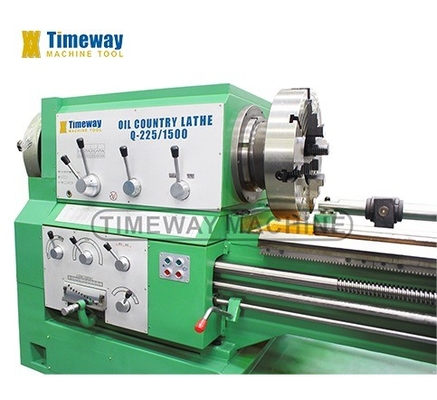 Puissance du moteur de fuseau de 11 kW Q-225 Machine de tour à filtrage de tuyaux avec 1350/2850 mm Voyage à l'axe Z
