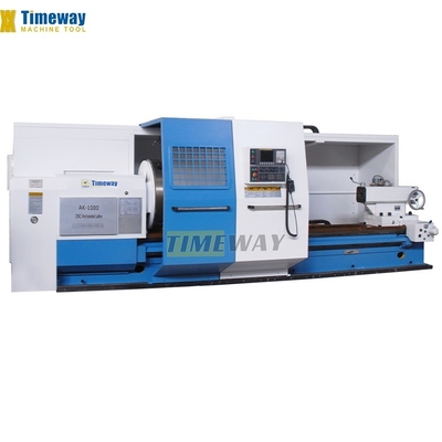 La machine à tour CNC à lit plat à oscillation de 1640 mm avec un poids de 9800 kg et les exigences du client