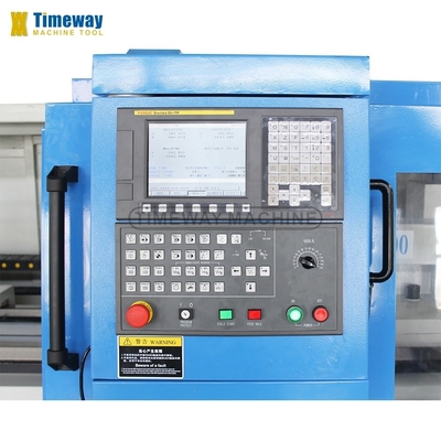 Tour CNC à charge moyenne CK-800U Timeway précision de tournage de métal avec poste d'outillage à 6 stations