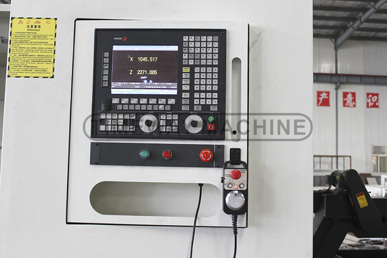 QK-550 fil de tuyau CNC à haute rigidité tour à haute précision Min. Temps de changement d'outil 6s
