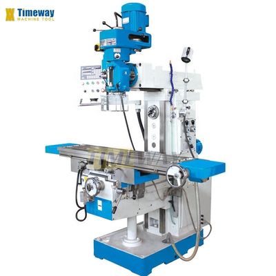 Machine de fraisage à tourelle manuelle de 1000 mm avec plage de vitesse de la broche 65-4660 tr / min