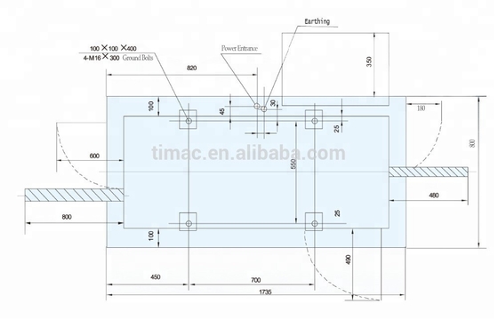 Machine à débiter les engrenages CNC GH-200CNC1/2 pour Max. Module de 4 mm