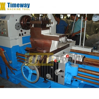 La machine à tour horizontal avec une largeur de 550 mm et un fonctionnement manuel abordable
