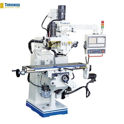 Machine de fraisage à tourelle polyvalente de haute précision avec 3 fentes en T de 16 mm et un poids de 1400 kg
